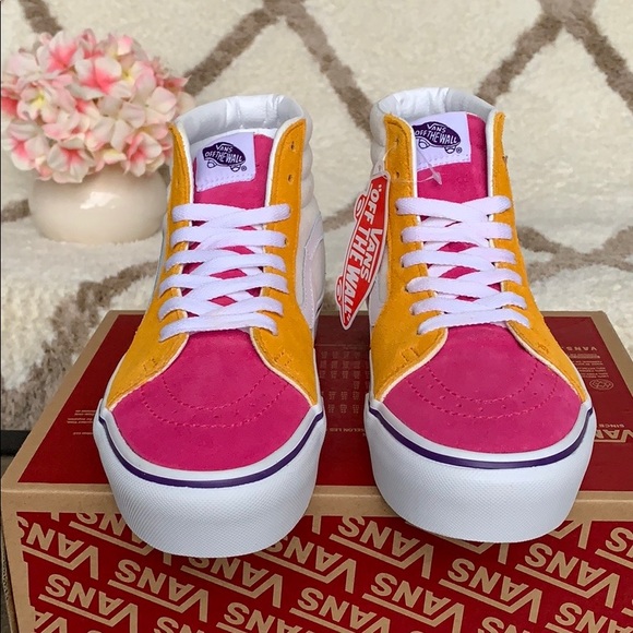 VANS SK8-Hi PLATFORM 2 MINI CORD Multi/Tr Wht WMNS - Picture 10 of 16